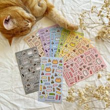 Load image into Gallery viewer, boop's journal assists sticker sheet bundle (9)