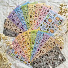 Load image into Gallery viewer, boop's journal assists sticker sheet bundle (9)