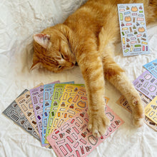 Load image into Gallery viewer, boop's journal assists sticker sheet bundle (9)