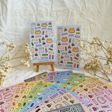 Load image into Gallery viewer, boop's journal assists sticker sheet bundle (9)