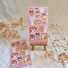 Load image into Gallery viewer, boop & tuzi illustration sticker sheet