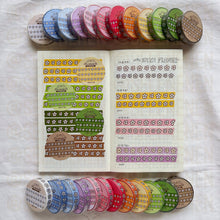 Load image into Gallery viewer, mini flowers washi tape