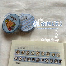 Load image into Gallery viewer, mini flowers washi tape