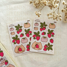 Load image into Gallery viewer, strawberry sunflower boop sticker bundle (5)