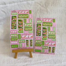 Load image into Gallery viewer, strawberry bliss film sticker sheet