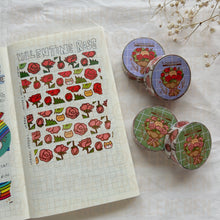 Load image into Gallery viewer, rose washi tapes