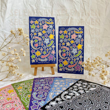 Load image into Gallery viewer, star doodles sticker sheet bundle (7)