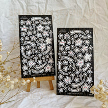 Load image into Gallery viewer, star doodles sticker sheet bundle (7)