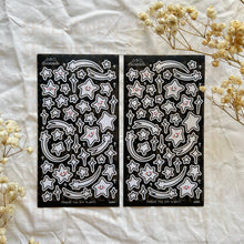 Load image into Gallery viewer, star doodles sticker sheet bundle (7)