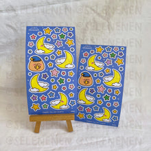 Load image into Gallery viewer, starry boop sticker sheet