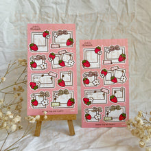 Load image into Gallery viewer, strawberry boop sticker sheet bundle (3)