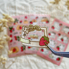 Load image into Gallery viewer, strawberry boop sticker sheet bundle (3)