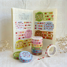 Load image into Gallery viewer, strawb doodles washi tape