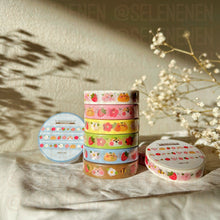 Load image into Gallery viewer, strawb doodles washi tape