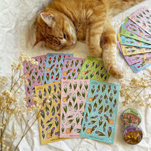 Load image into Gallery viewer, tulip boop matte vinyl sticker sheet bundle (7)