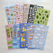 Load image into Gallery viewer, washi sticker sheet bundles