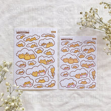 Load image into Gallery viewer, boop & bop in the clouds sticker sheet