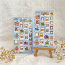 Load image into Gallery viewer, memories sticker sheet