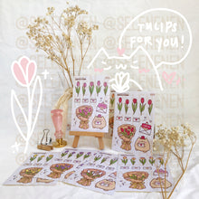 Load image into Gallery viewer, tulip bouquet sticker bundle (8)