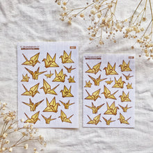 Load image into Gallery viewer, paper cranes sticker bundle (7)