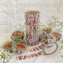 Load image into Gallery viewer, tulips washi tapes