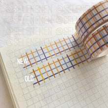 Load image into Gallery viewer, light grid washi tapes