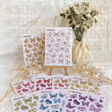 Load image into Gallery viewer, lovely butterflies sticker bundle (9)