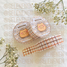 Load image into Gallery viewer, light grid washi tapes