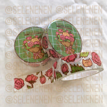 Load image into Gallery viewer, rose washi tapes