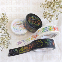 Load image into Gallery viewer, LIMITED EDITION rainbow gradient boop bop doodles washi tape