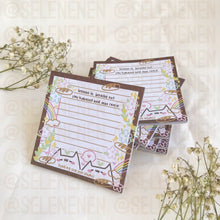 Load image into Gallery viewer, gentle reminder doodles memo