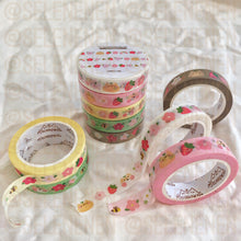 Load image into Gallery viewer, strawb doodles washi tape