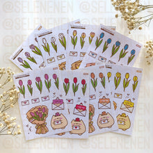Load image into Gallery viewer, tulip bouquet sticker bundle (8)