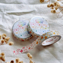 Load image into Gallery viewer, star doodles washi tapes
