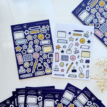 Load image into Gallery viewer, SELENENEN x NUFOTO collab sticker sheets
