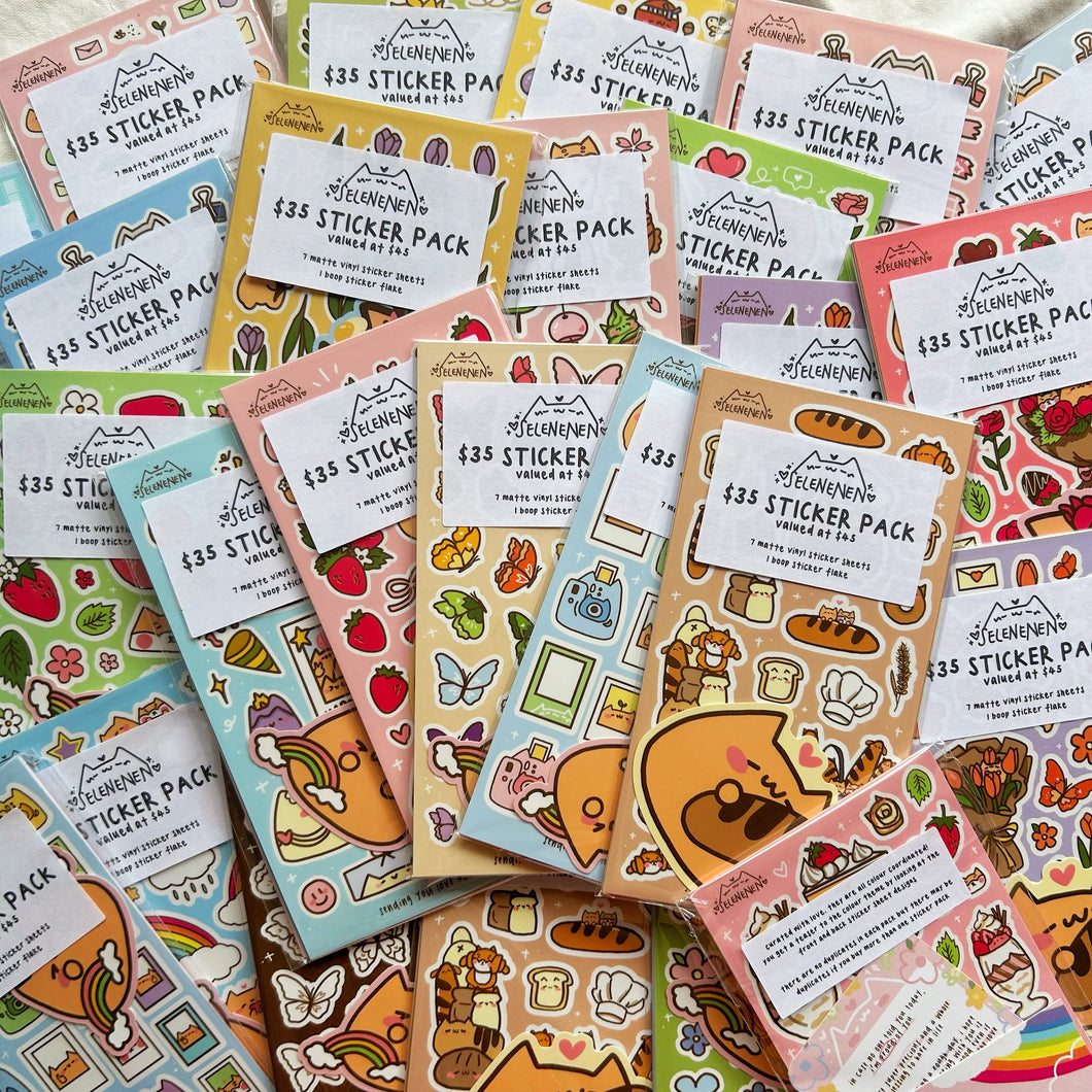 $35 STICKER PACK