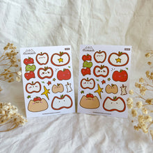 Load image into Gallery viewer, red boople &amp; friends sticker sheet
