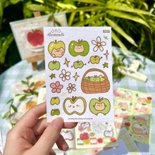 Load image into Gallery viewer, green boople harvest sticker sheet
