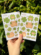 Load image into Gallery viewer, lucky lemon matcha boop sticker set (3)
