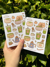Load image into Gallery viewer, lucky lemon matcha boop sticker set (3)

