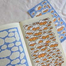 Load image into Gallery viewer, boop in the clouds sticker sheet
