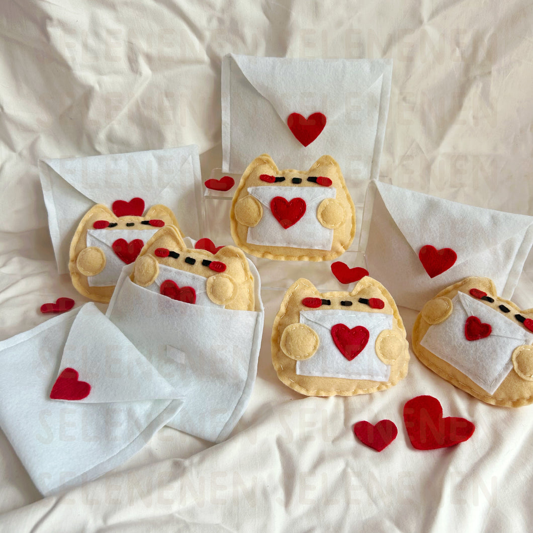 mini felt boop plush - ♡ envelope