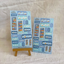 Load image into Gallery viewer, rainbow haven film sticker sheet
