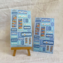 Load image into Gallery viewer, rainbow haven film sticker sheet
