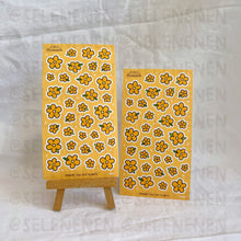 Load image into Gallery viewer, mini flowers matte vinyl sticker sheet bundle (13)
