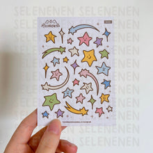 Load image into Gallery viewer, little star doodles sticker sheets
