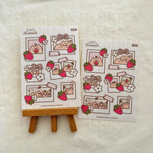 Load image into Gallery viewer, strawberry sunflower boop sticker bundle (5)
