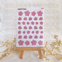 Load image into Gallery viewer, rainbow mini flowers sticker bundle (10)
