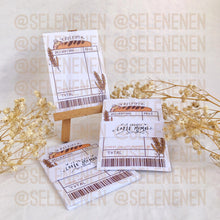 Load image into Gallery viewer, bredkery receipt loose memo sheets
