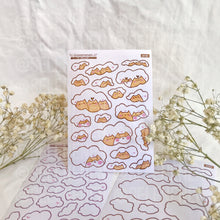 Load image into Gallery viewer, boop &amp; bop in the clouds sticker sheet
